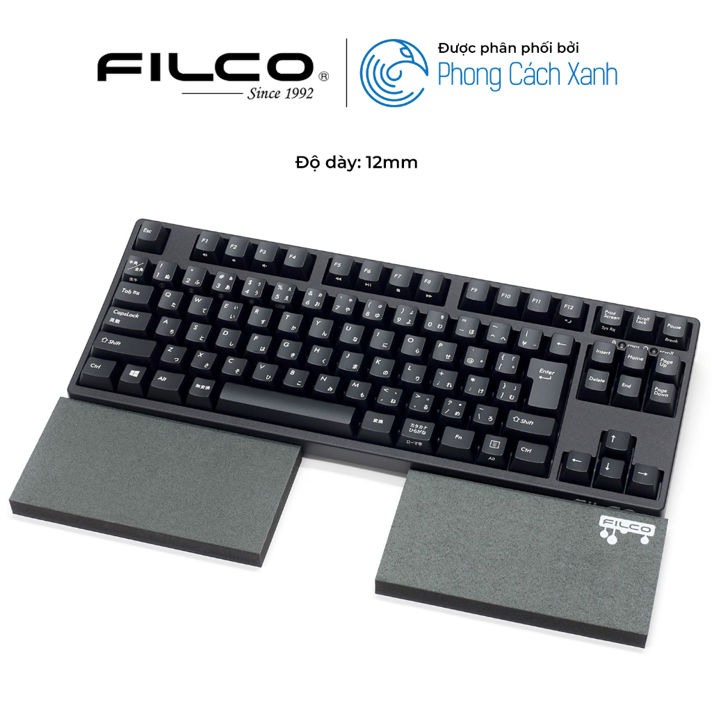 Kê tay bàn phím cơ Filco Majestouch wrist rest "Macaron" Kiểu Tách Đôi - Hàng Chính Hãng