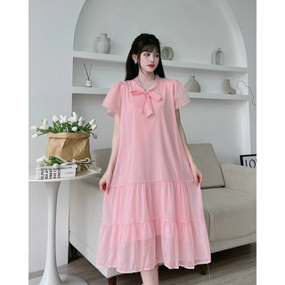 Đầm bầu voan dễ thương