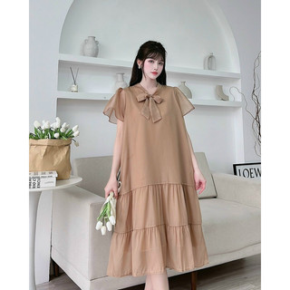 Đầm bầu voan dễ thương