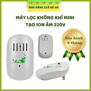 Máy Lọc Không Khí Mini Công Nghệ Ion Âm Khử Bụi Mịn Khử Mùi Phòng Ngủ Plug-In [ Kho Hàng Giá Rẻ VN ]