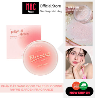 Phấn Bắt Sáng Gogo Tales Blooming Rhyme Garden Fragrance Body Powder GT468 Gogotales - NAC Beauty