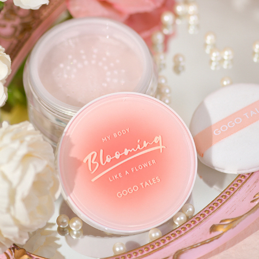 Phấn Bắt Sáng Gogo Tales Blooming Rhyme Garden Fragrance Body Powder GT468 Gogotales - NAC Beauty