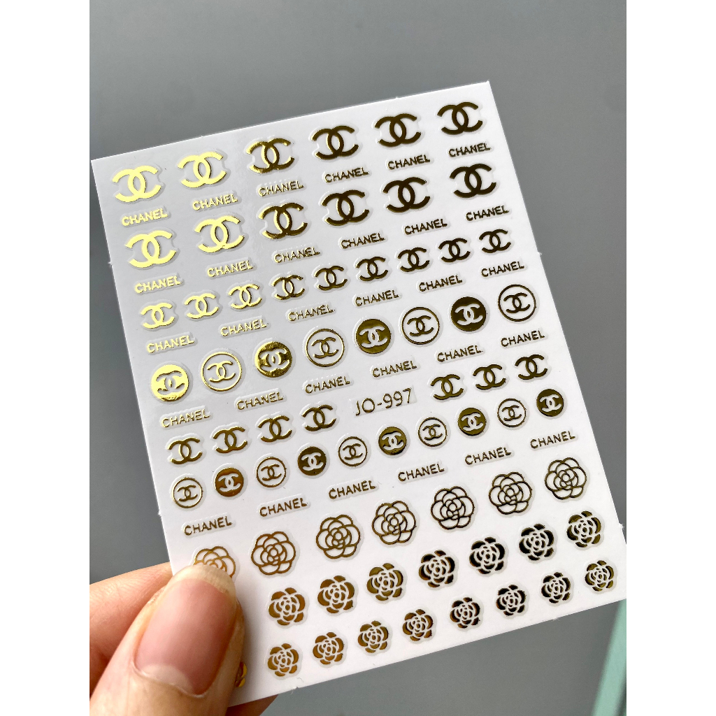Sticker Dán Móng Thương Hiệu