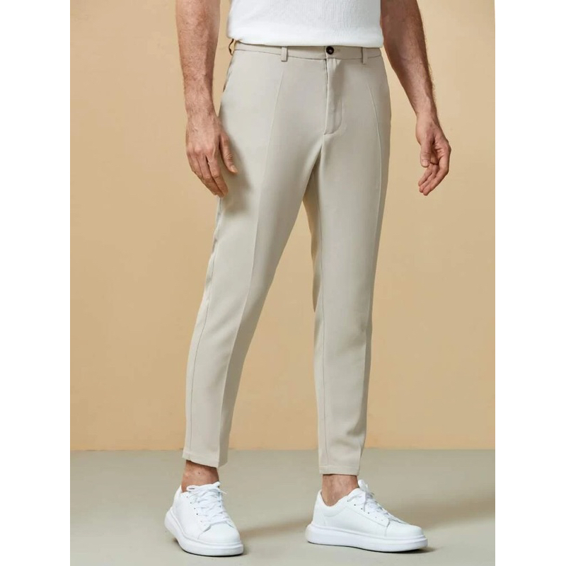 Quần âu nam SHEIN Men Solid Tailored Pants