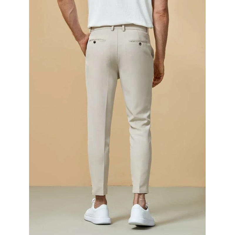 Quần âu nam SHEIN Men Solid Tailored Pants