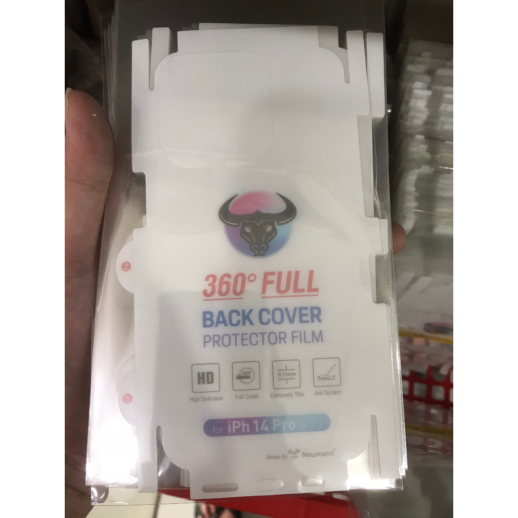 Miếng Dán PPF Mặt Trước-Sau iPhone 14, 14 Pro, 14 Plus, 14 Pro Max, 13, 13 Pro Max, 12 Pro Max,11 Pro Max, Xs, Xr, XsMax