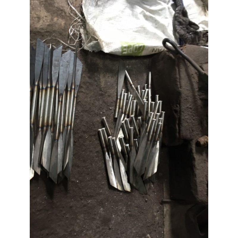Dao khui sầu riêng inox nguyên khối loại tốt