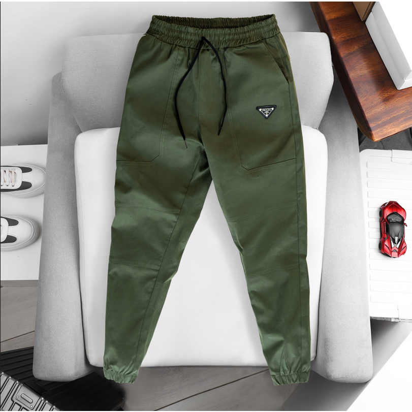 Quần Thể Thao Jogger Nam Cao Cấp, Chất Kaki Co Giãn Thoải Mái, Phong Cách Hàn Quốc