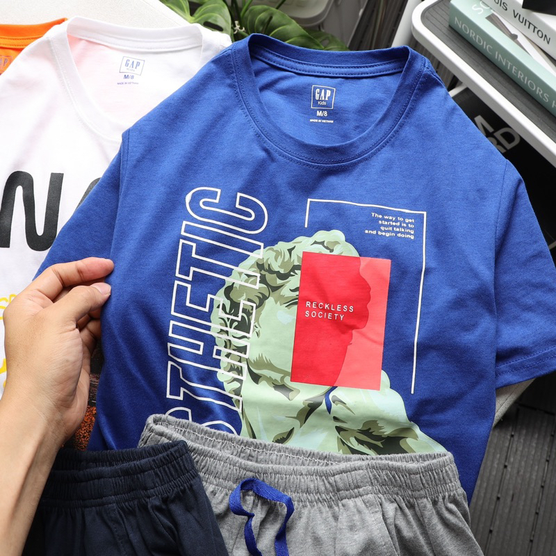 Bộ cotton thun bé trai size đại 23-58kg