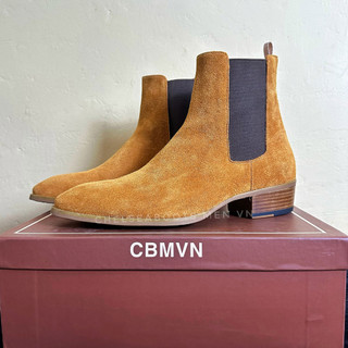 Giày Chelsea Boots Classic Cao Cổ Nam 4,5cm Bảo hành 5 năm