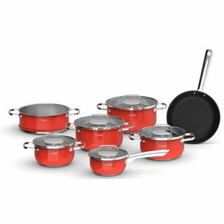 Bộ nồi cao cấp arber garnet 7 món kèm xửng hấp hàng chính hãng bảo hành 12 tháng