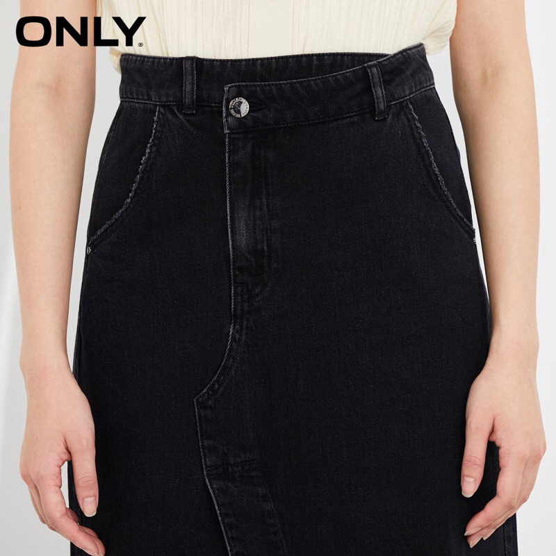 Chân váy jeans đen Only
