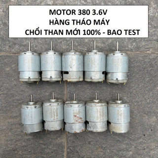 Motor 380 3.6v có chổi than - hàng tháo máy