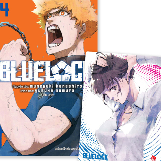 Truyện BlueLock - Tập 1+2+3+4+5 - Tặng Kèm Obi + Standee Ivory + Card PVC