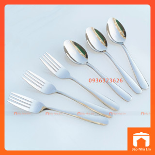 Set 10 Muỗng Nĩa Inox REHANG Cao Cấp - Hàng Nhập Khẩu