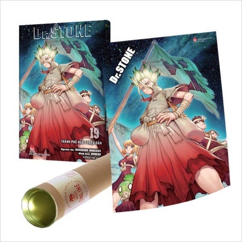 Dr Stone - Tập 19 - Tặng Kèm Poster + Bookmark