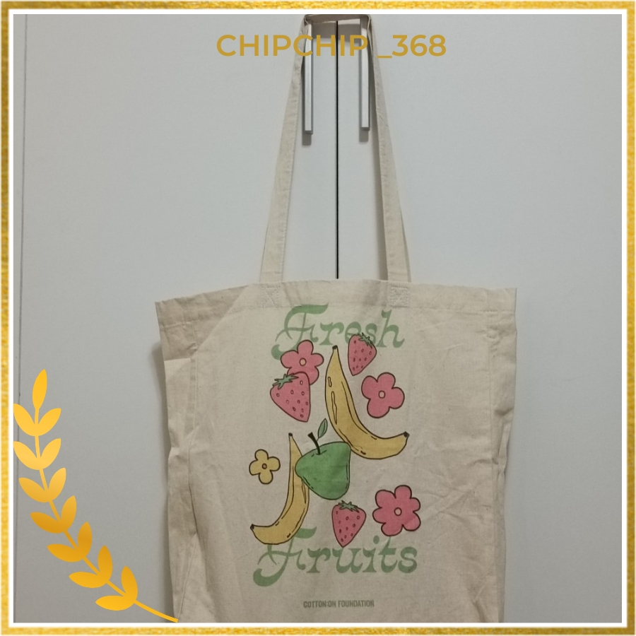 HÀNG MỚI VỀ Túi tote vải cotton phong cách đa năng đi học, đi làm kích thước lớn, họa tiết dễ thương