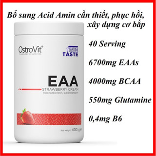  Ostrovit EAA 400g 360g Bổ sung các Axit Amin cần thiết phục hồi xây dựng cơ bắp tăng Cơ 