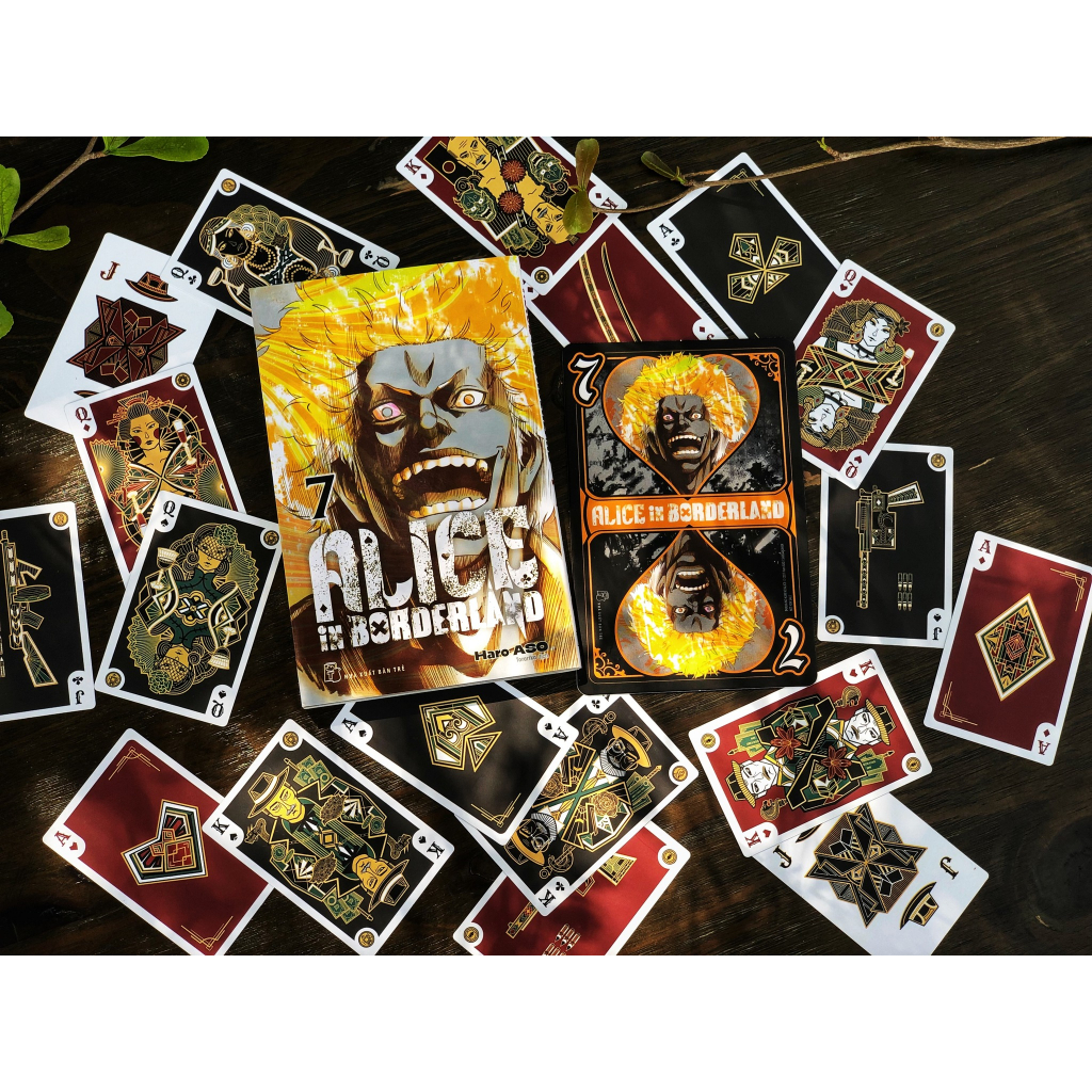 Sách - Alice In Borderland - Tập 7 - Tặng Kèm Card Giấy - Haro Aso