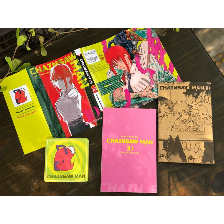 Sách - Chainsaw Man - Tập 10 - Tặng Kèm Lót Ly - Tatsuki Fujimoto