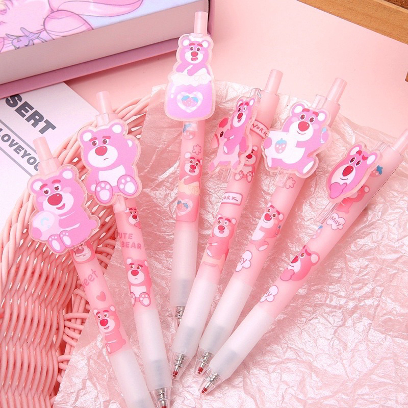 Bút Lotso mực Xanh dễ thương