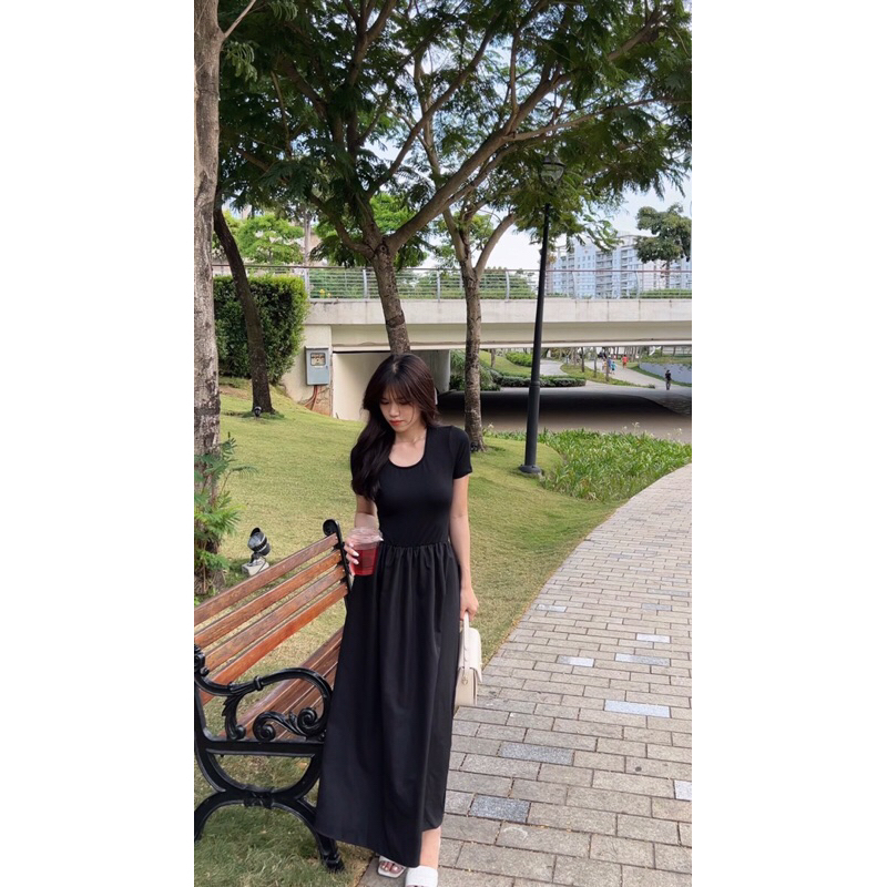 Đầm Rose cột eo xinh