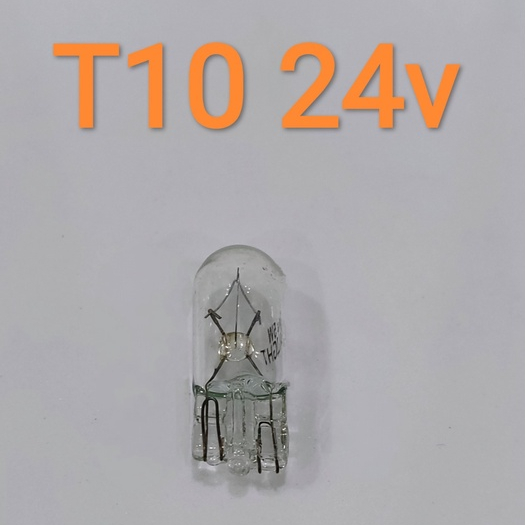 Bóng đèn ghim t10 12v và 24v demi chính hãng 1 bóng