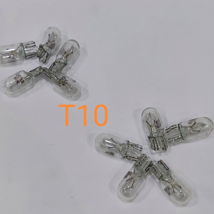Bóng đèn ghim t10 12v và 24v demi chính hãng 1 bóng