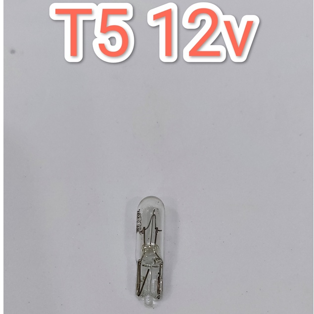 Bóng đèn ghim t5 taplo 12v và 24v chính hãng 1 bóng