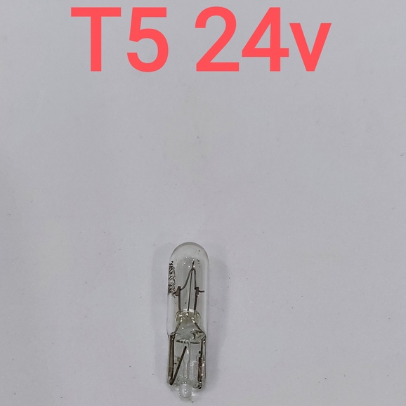 Bóng đèn ghim t5 taplo 12v và 24v chính hãng 1 bóng