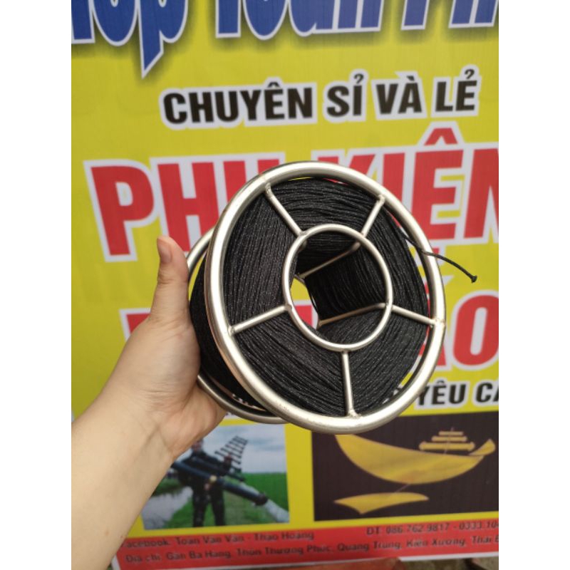 Combo guồng dây malai d16+500m dây thả diều mini từ 1m đến 1m6