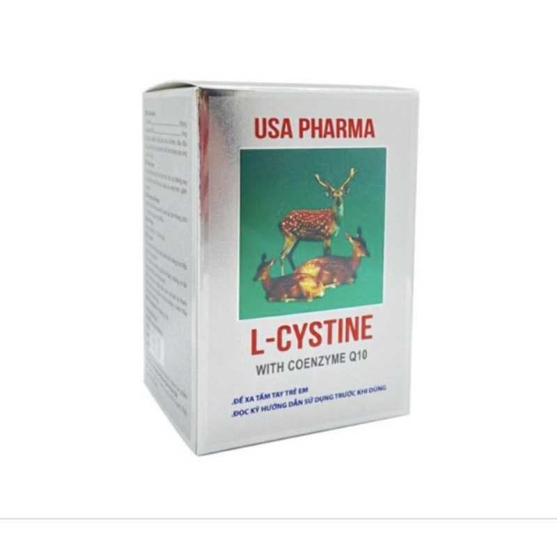 Viên uống L-CYSTINE giảm rụng tóc, đẹp da,giúp da trắng sáng, hạn chế lão hoá,dùng cho da nám,tàn nhang, không đều màu