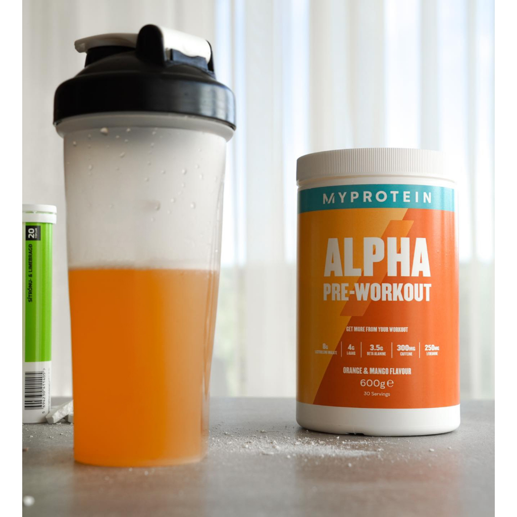 Myprotein - Alpha Pre Workout Tăng Sức Mạnh, Sức Bền Trong Tập Luyện - 30ser