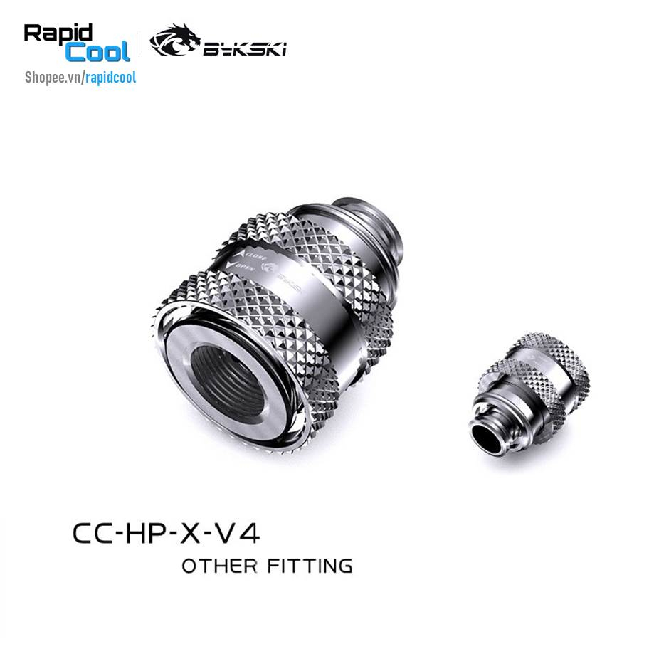 Van xả trượt thế hệ 4 chất liệu đồng thau xi mạ | BYKSKI | CC-HP-X-V4