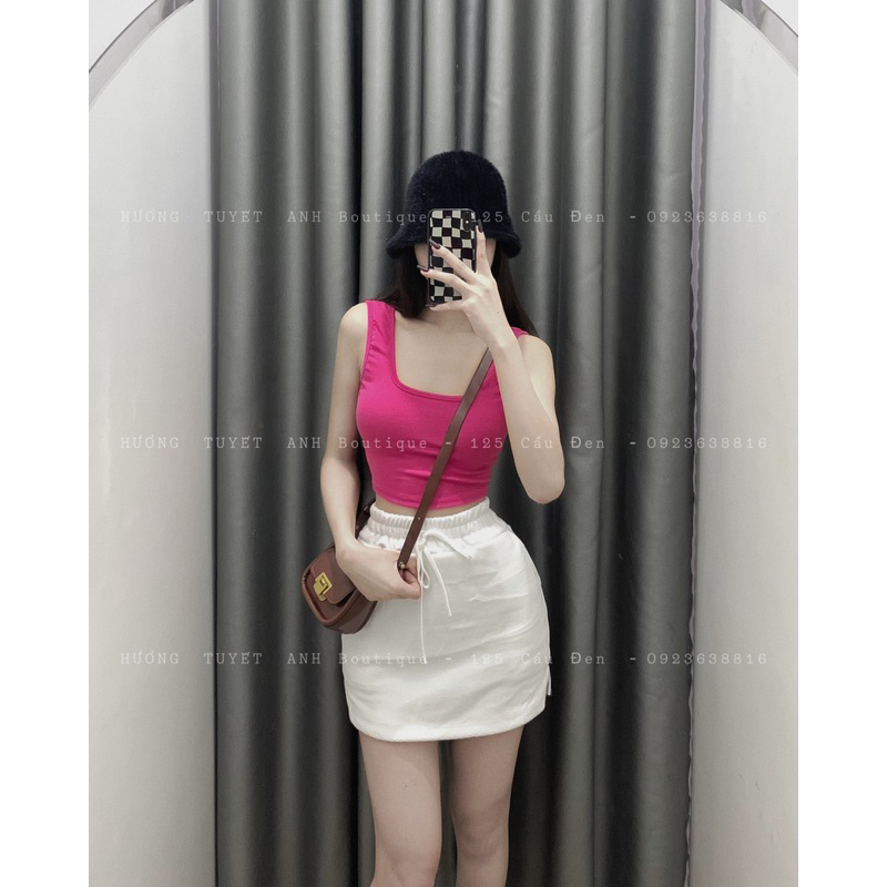 Áo 2 dây bảng lớn ( có chân váy )