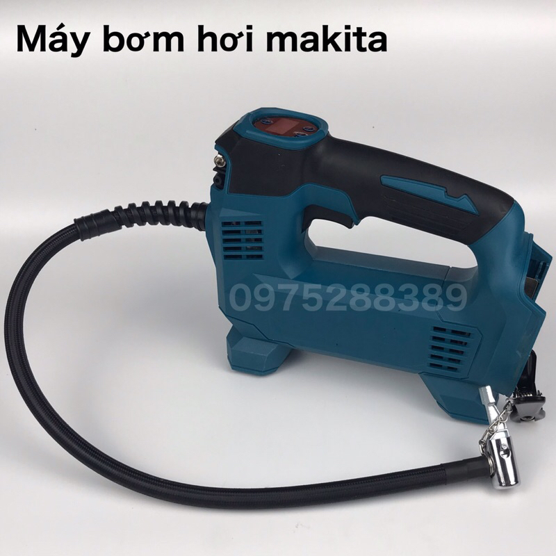 Máy bơm hơi dùng chung chân pin makita cao cấp