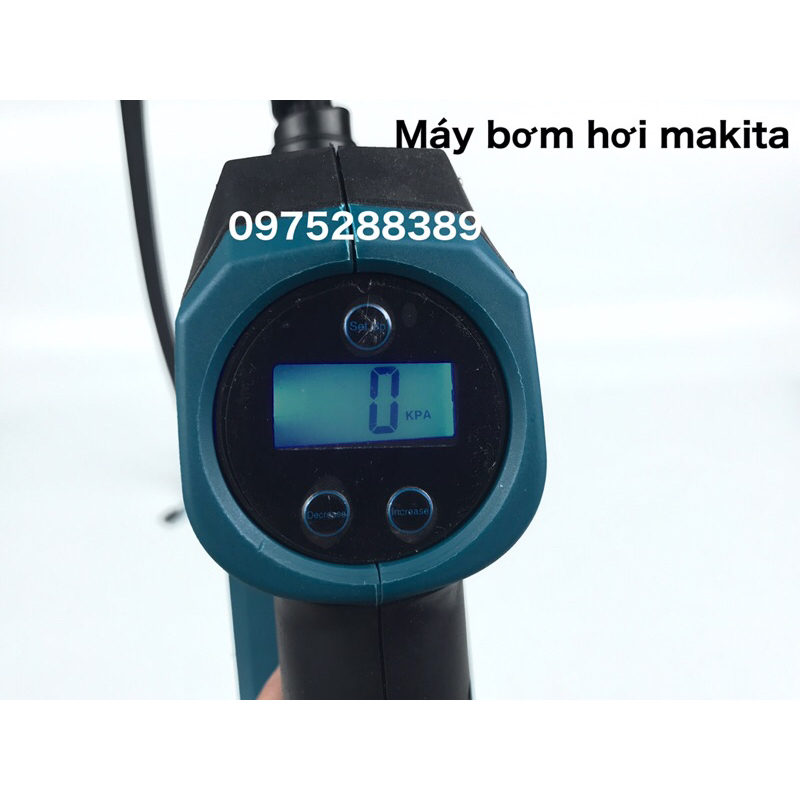 Máy bơm hơi dùng chung chân pin makita cao cấp
