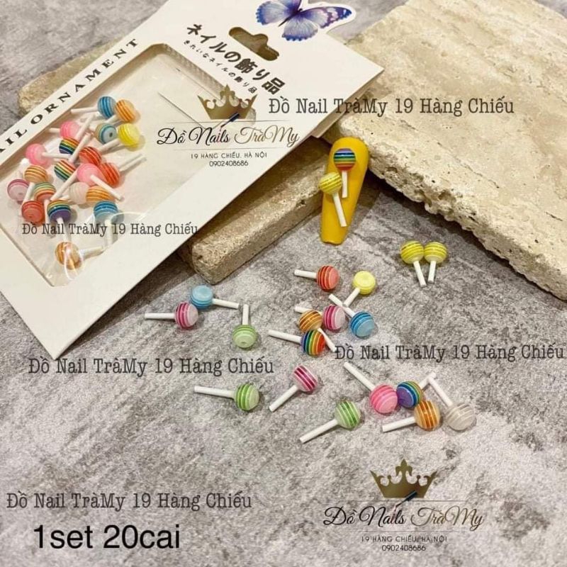 Set charm mèo Thần Tài,Doremom,gấu dâu hot trend