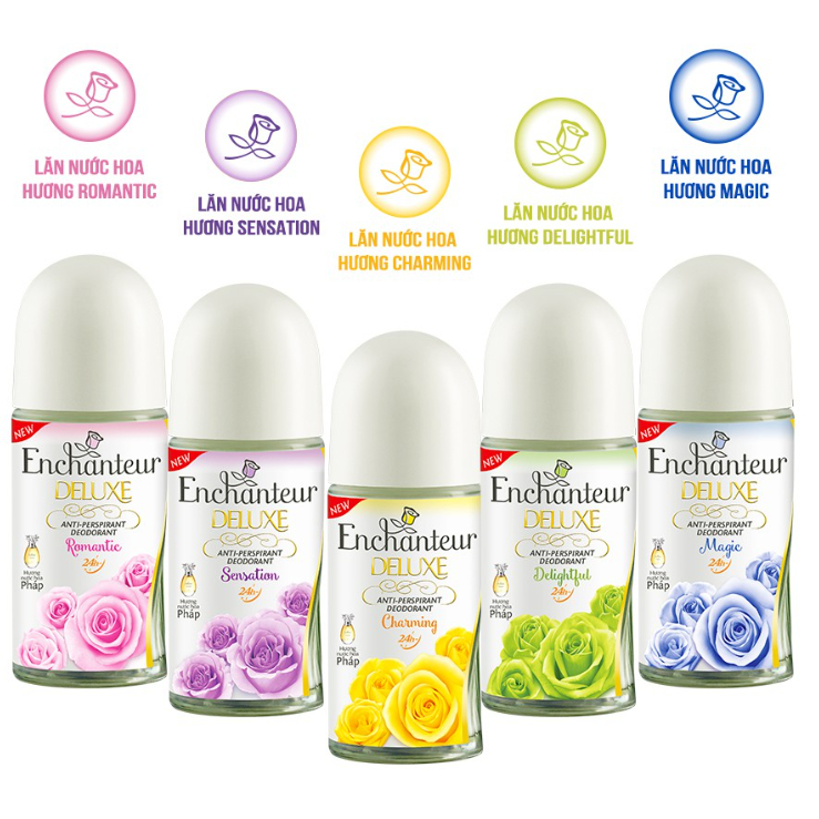 Lăn khử mùi hương nước hoa Enchanteur 50ml Lăn khử mùi hương nước hoa Enchanteur 50ml...............