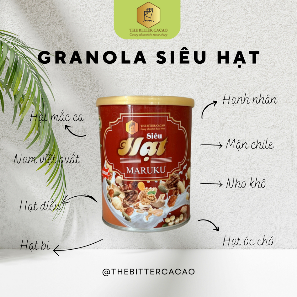 Siêu hạt granola maruku