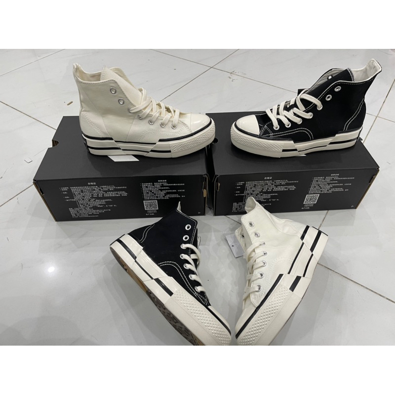 GIÀY SNEAKER CONVERSE CHUCK 70 PLUS BLACK CAO CẤP
