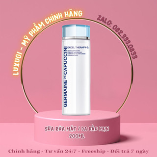 Germaine et o2 comfort & youthfulness cleansing milk – sữa rửa mặt oxy thanh lọc & thải độc cho da