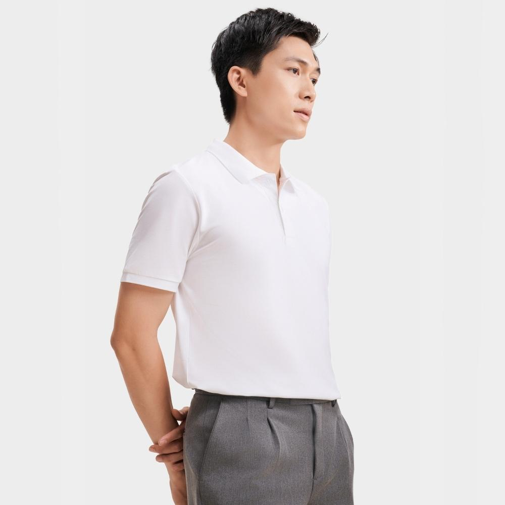 Áo Polo Satoshi Micro Pique SAPL85 nhiều màu tay ngắn có cổ chất Cotton co giãn tháng mát