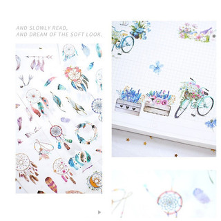 Set 4 tờ sticker giấy SSG004