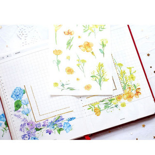 Set 4 tờ sticker giấy SSG004