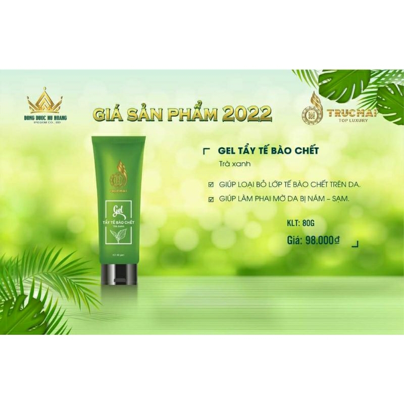 kem tẩy tế bào chêt trúc mai_mỹ phẩm trúc mai