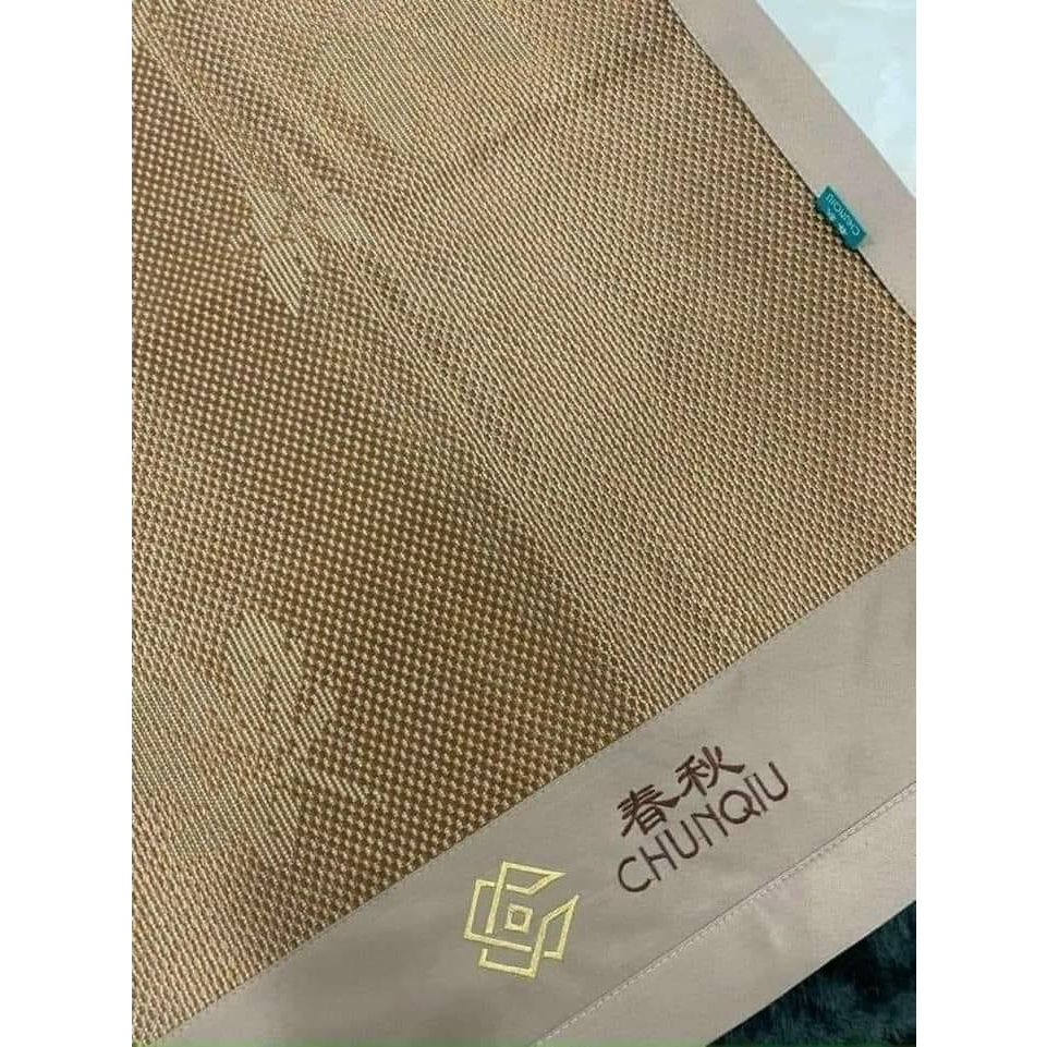 Chiếu mây điều hòa chunqiu, cao cấp, chính hãng, có túi xách dày dặn đủ kích thước 1,5x2m; 1,6x2m; m8 và 2m2