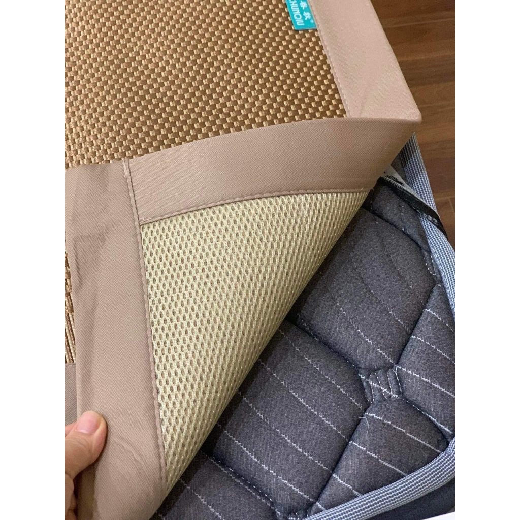 Chiếu mây điều hòa chunqiu, cao cấp, chính hãng, có túi xách dày dặn đủ kích thước 1,5x2m; 1,6x2m; m8 và 2m2