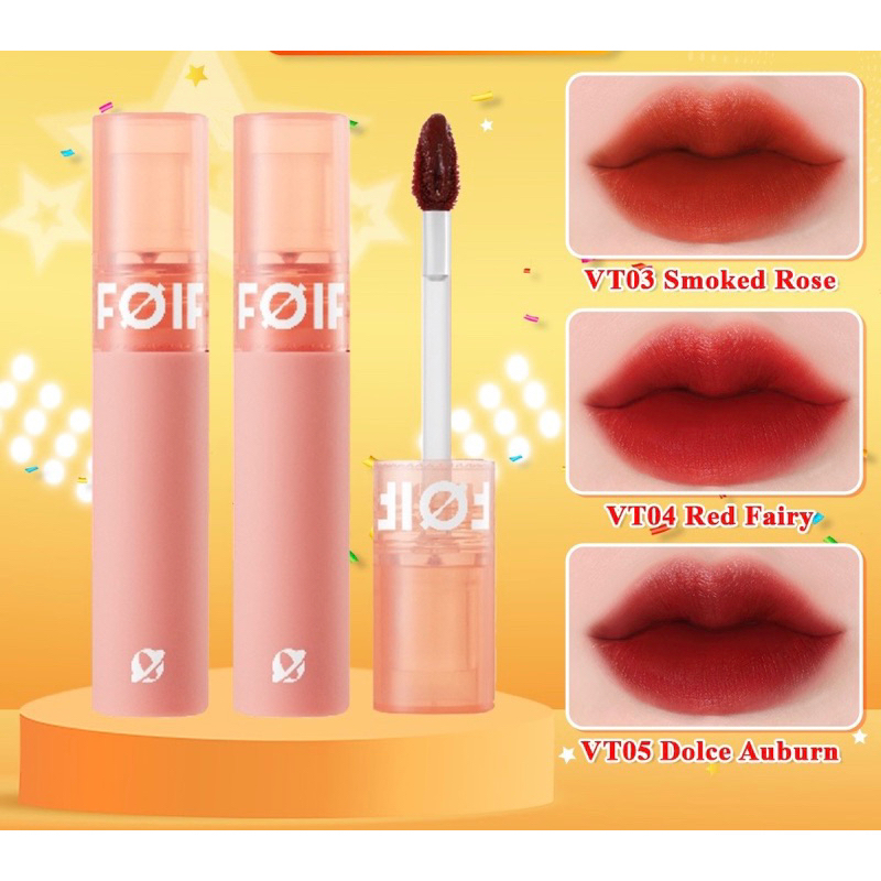 [FOIF by MERZY] SON KEM LÌ THUẦN CHAY FOIF DAILY VELVET TINT