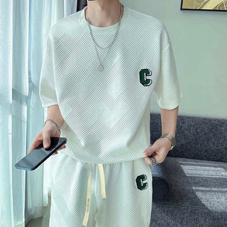 Đồ bộ nam - Bộ đồ thể thao nam Logo chữ C nổi chất thun cao cấp - full size tới 85kg